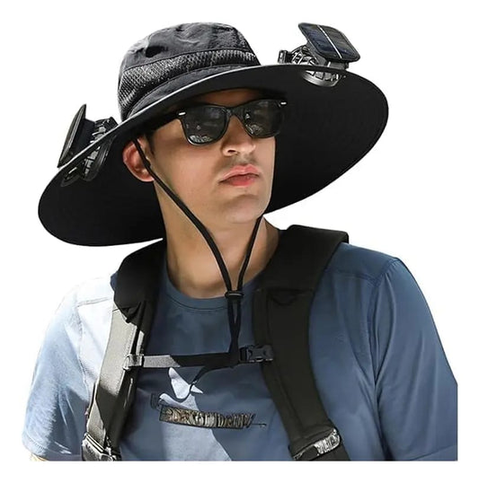 SolAire | Sombrero Solar con Ventiladores