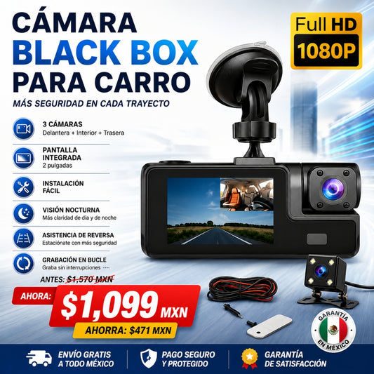 Cámara Black Box | Evidencia en cada trayecto