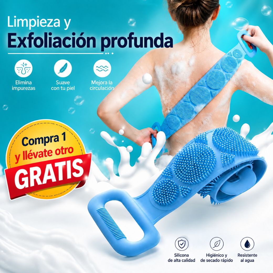 BodyScrub Pro™ | Cepillo Masajeador Corporal Exfoliante