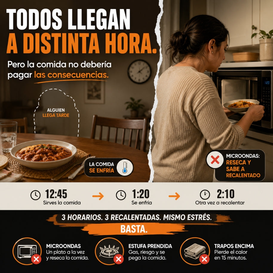 TermoPlate®|Bandeja Calefactora Inteligente