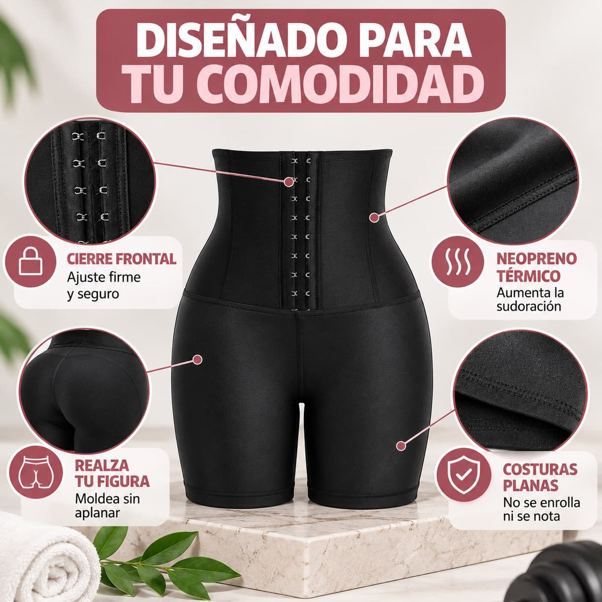 SaunaShape™ | 2x1 Short Sauna Moldeador I