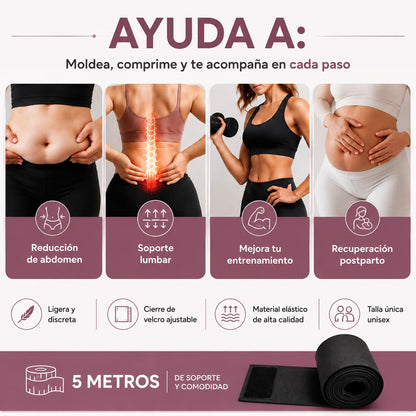 2x1 Faja Sculpt 5M | Moldea y define tu cintura