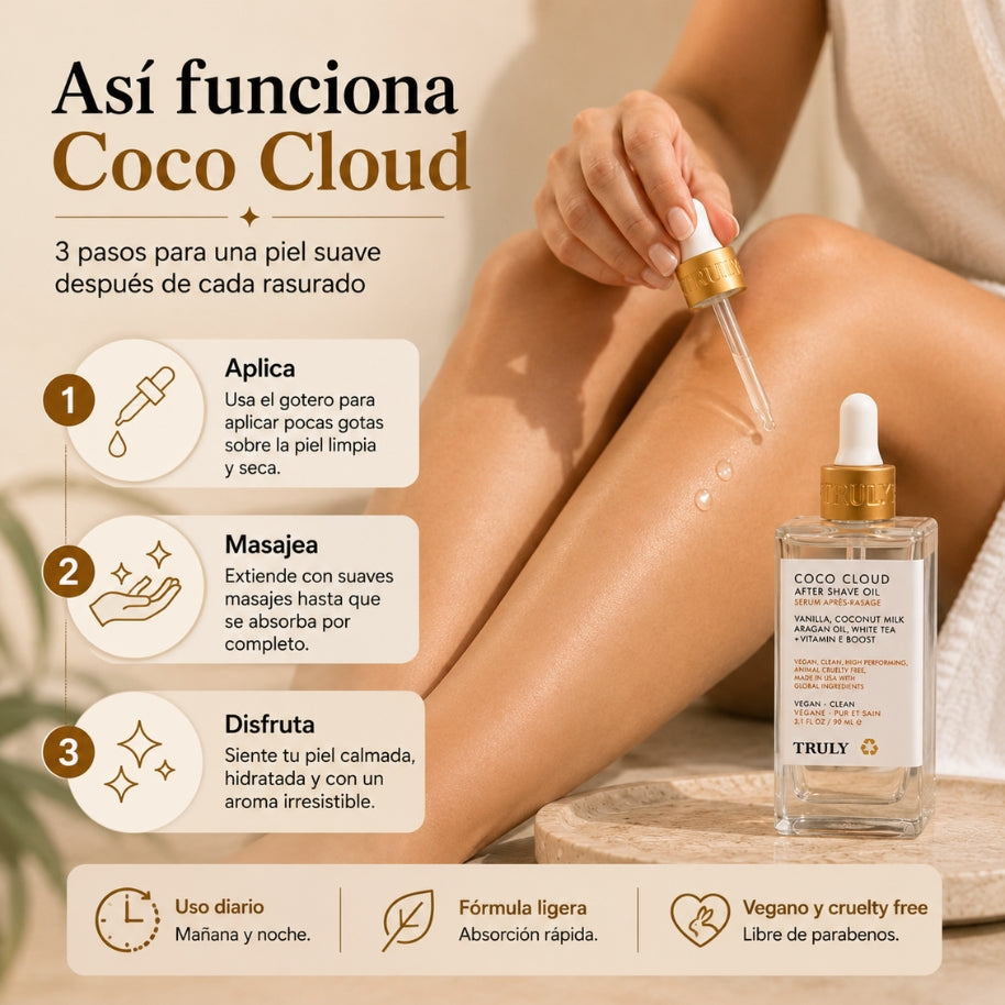 Truly Coco Cloud | Piel Suave Siempre