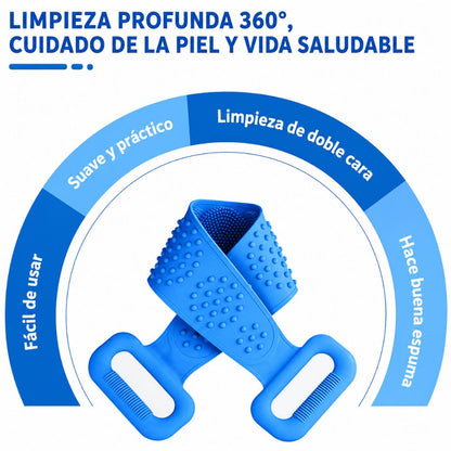 BodyScrub Pro™ | Cepillo Masajeador Corporal Exfoliante