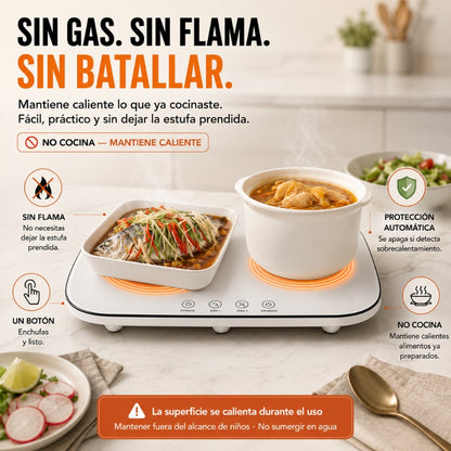 TermoPlate®|Bandeja Calefactora Inteligente