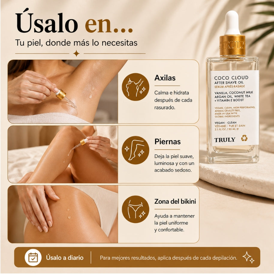 Truly Coco Cloud | Piel Suave Siempre
