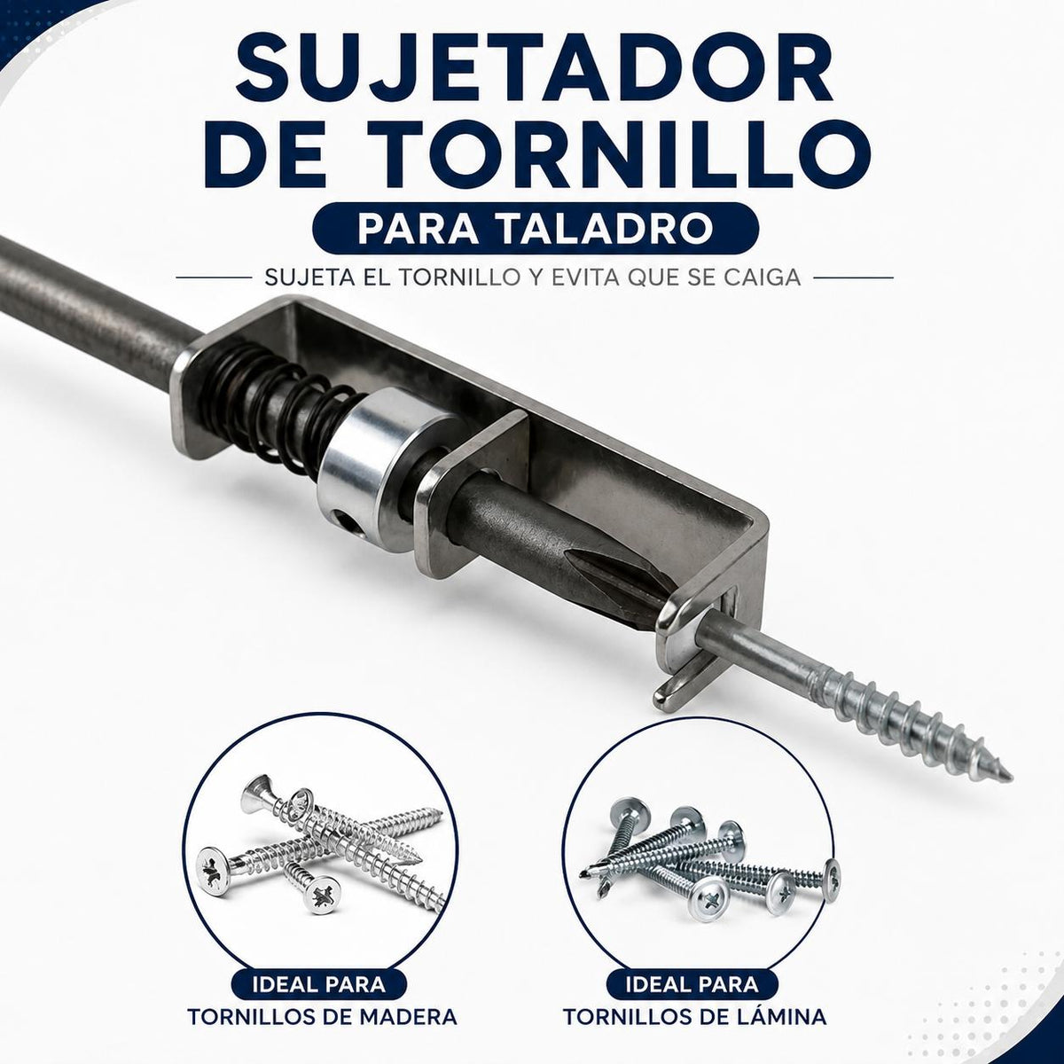 1pz Sujetador de Tornillos para Taladro
